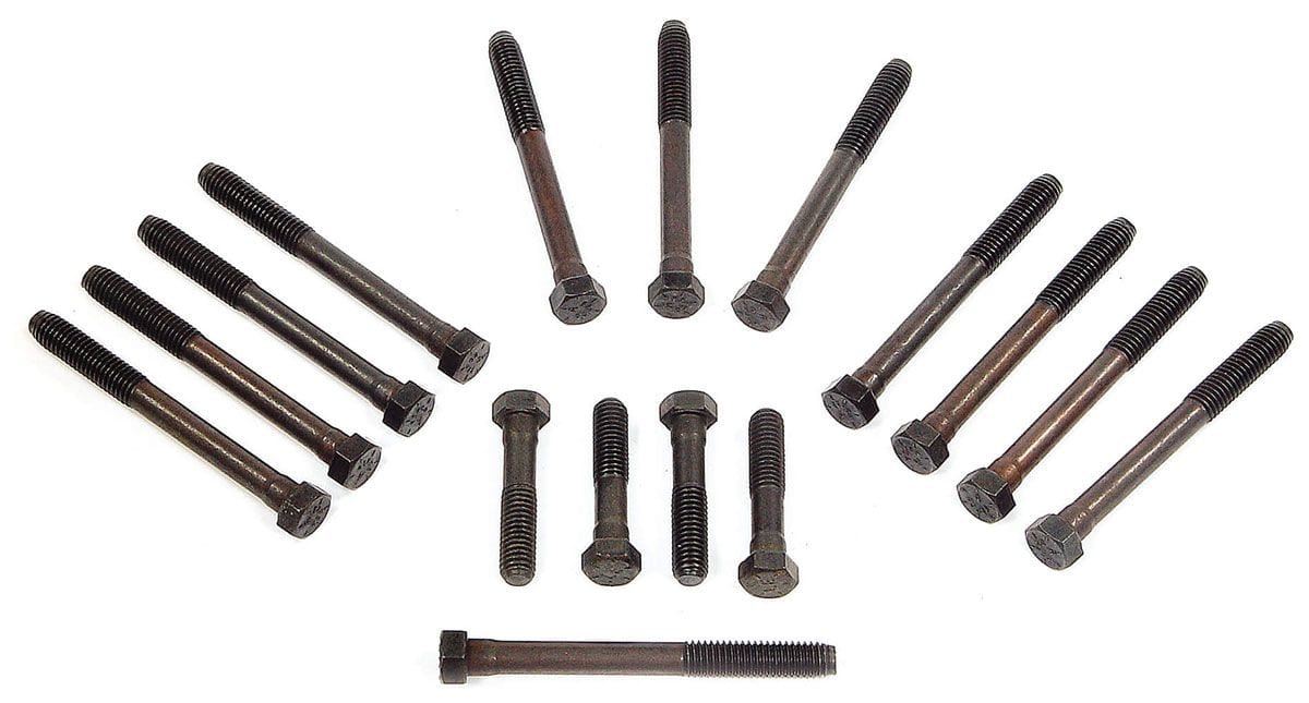 Mr Gasket Mr Gasket Mr Gasket Cylinder Head Bolts for Big Block Chevy (16pcs) MG941 SR