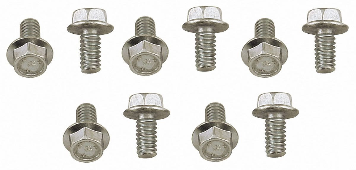 Mr Gasket Mr Gasket Mr Gasket Timing Cover Bolts for Small & Big Block Chevy MG6090 SR