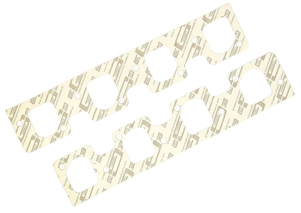Mr Gasket Suit Ford 302 Boss & 351C 1969-74, 1.90"W x 2.20"H Mr Gasket Mr Gasket Performance Exhaust Gasket 4BBL Stock Port MG258 SR