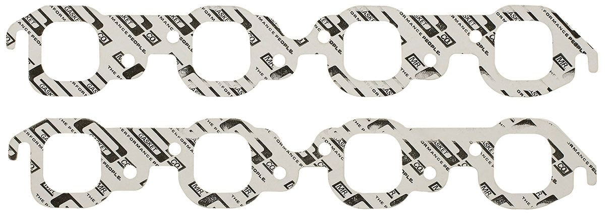 MRG Suit Big Block Chevy 1965-99 with Cast Iron, Dart & World Products He Mr Gasket Mr Gasket Performance Exhaust Gasket for Square Port 1.85"W x 1.90"H MG153 SR