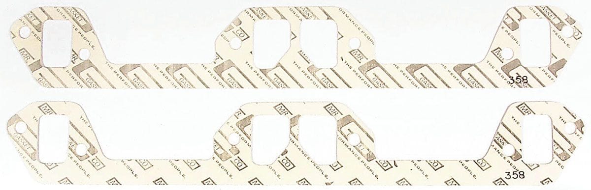 MRG Suit Chrysler 318-360 1975-91 Mr Gasket Mr Gasket Performance Exhaust Gasket Stock Port 1.30"W x 1.80"H MG358 SR