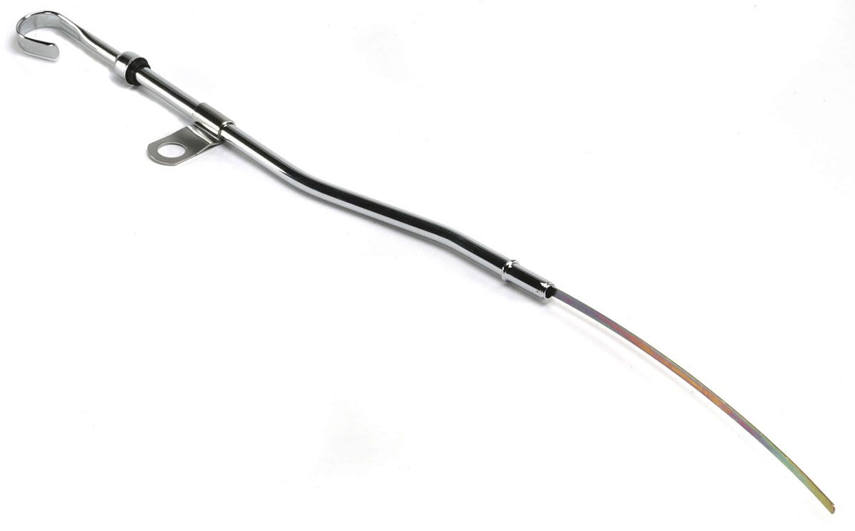 MRG Suit Chrysler 383-440 Mr Gasket Engine Oil Dipstick, Chrome Plated MG6924 SR