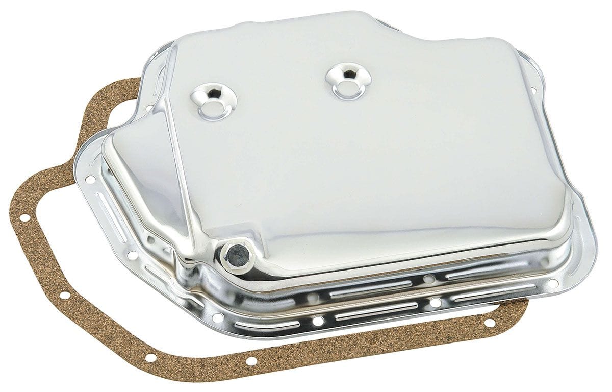 MRG Suit GM TH400 Stock Depth Mr Gasket Mr Gasket Chrome Automatic Transmission Pan MG9762 SR