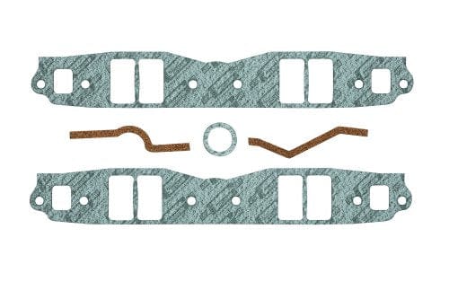 MRG Suit Small Block Chevy 1.31"W x 2.31"H 1955-91 Mr Gasket ntake Manifold Gasket - Large Race Port, 1/8" thick MG113 SR