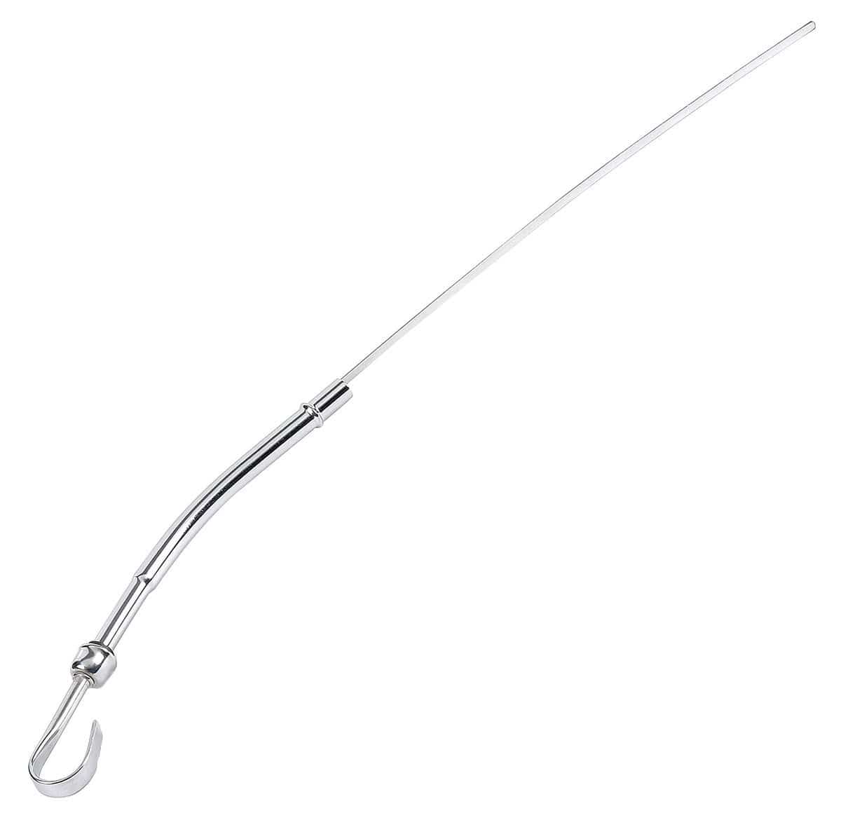 MRG Suit Small Block Chevy 1965-79 Mr Gasket Mr Gasket Chrome Plated Oil Dipstick - Block Mount MG6235 SR