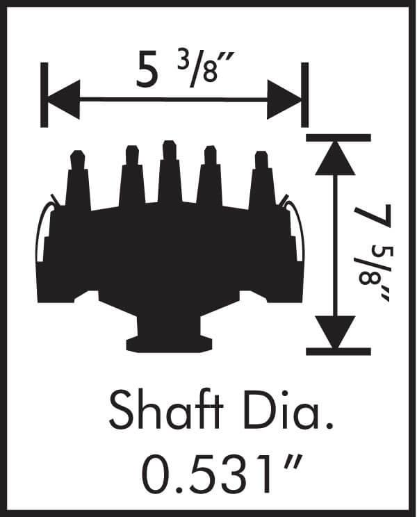 MSD Ford 351W, Low profile cap, Bronze gear MSD Pro-Billet Crank Trigger Distributor MSD8378 SR