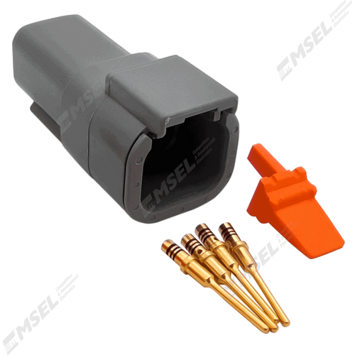 Msel Deutsch DTM 4-Way Receptacle Kit SR