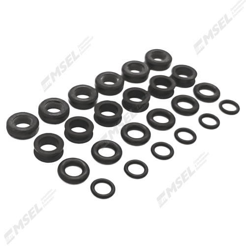 Msel Fuel Pumps & Injectors Injector Seal Kit for 6 x 11mm Injectors - Toyota, Mitsubishi, Subaru etc. (excludes Nissan) SR