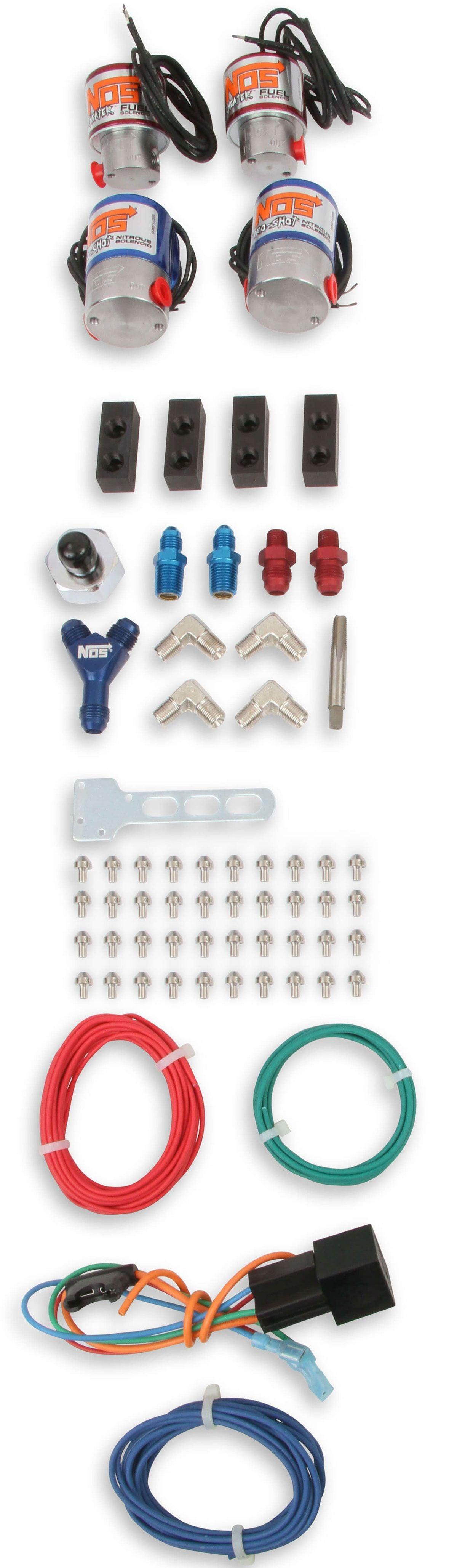 NOS 150-500+ Horsepower Nitrous Oxide Systems Pro Shot Fogger Nitrous Kit NOS02462 SR