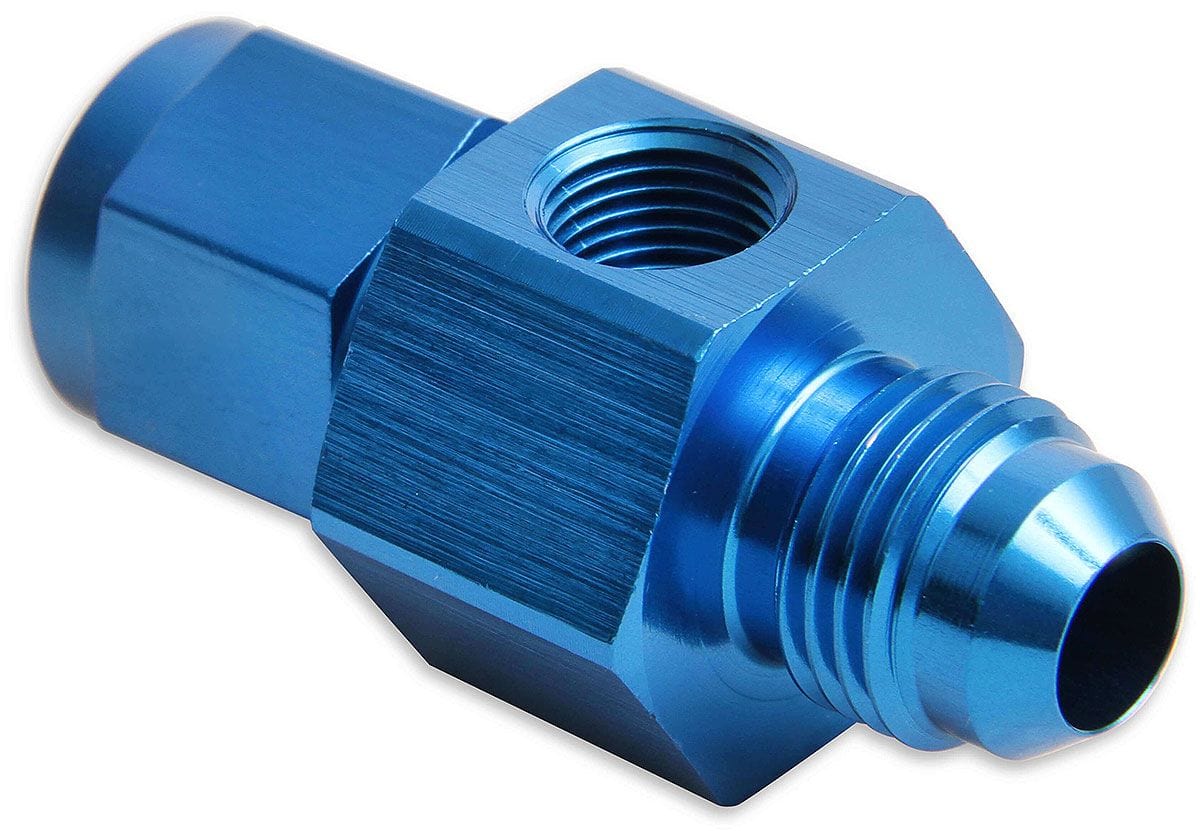 NOS 3/16" Nitrous Oxide Systems Tube End Cap - Blue NOS16403 SR