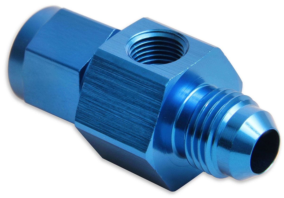 NOS -4AN (Swivel Type) Nitrous Oxide Systems Bottle Gauge Adapter NOS16103 SR