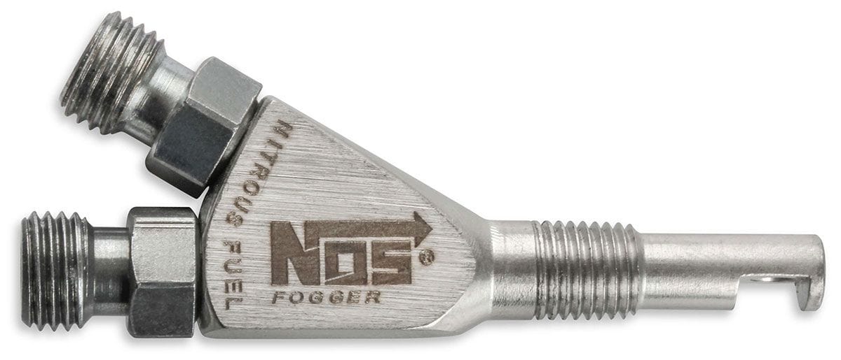 NOS Stainless Steel Nitrous Oxide Systems Soft Plume 90° Fogger Nitrous Nozzle NOS13716 SR