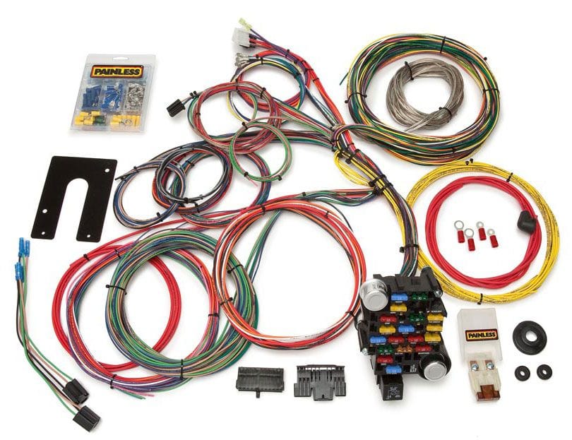 PAINLESS GM Keyed Column Painless Wiring 28 Circuit Universal Harness Kit PW10201 SR