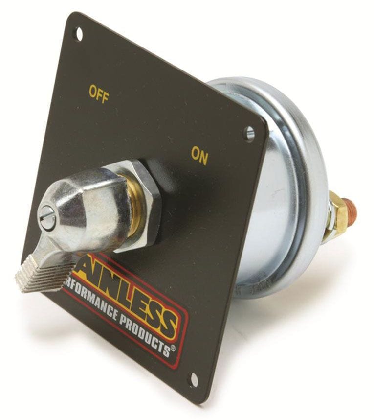 PAINLESS Painless Wiring Heavy Duty Master Disconnect Switch with Mounting Plate PW50710 SR