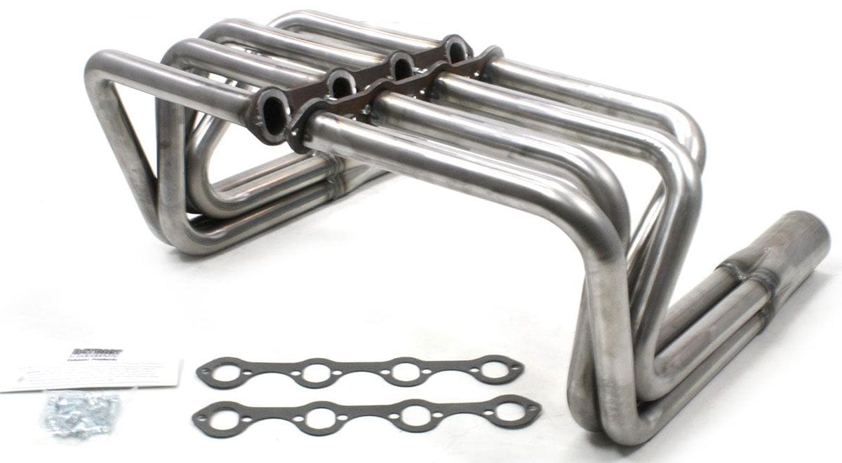 PATRIOT Suit SB Ford 1-5/8" Primary Pipe With 3-1/2" Collector, Oval Port Patriot Exhaust Raw Finish Sprint T-Bucket Header PATH8469 SR