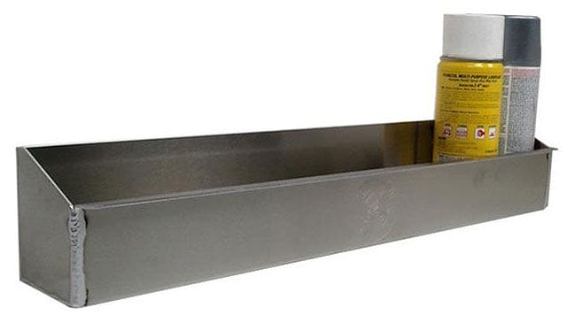 PITPAL Pit Pal 8 Aerosol Can Aluminium Shelf 21.5"L x 2.75"D PIT-100 SR