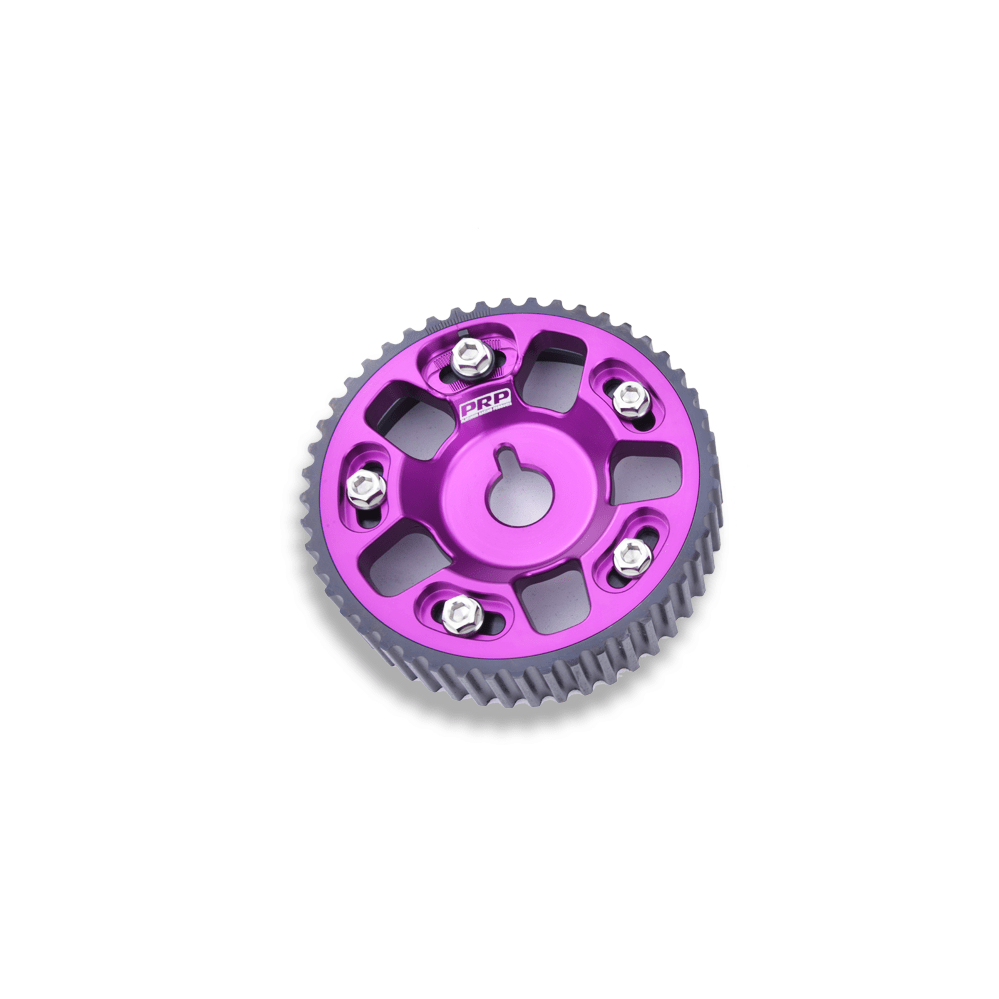 Platinum Racing Products Adjustable Cam Gear One Cam Gear / Purple / No thankyou Adjustable STEEL OUTER Cam Gears to suit 1JZ / 2JZ SR