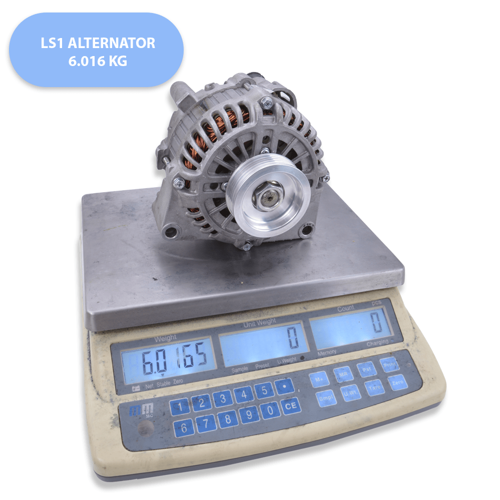 Platinum Racing Products Alternator Kit LS1 Alternator Kit - NO ALTERNATOR / Black LS1 Alternator Conversion Kit for Nissan SR20 SR