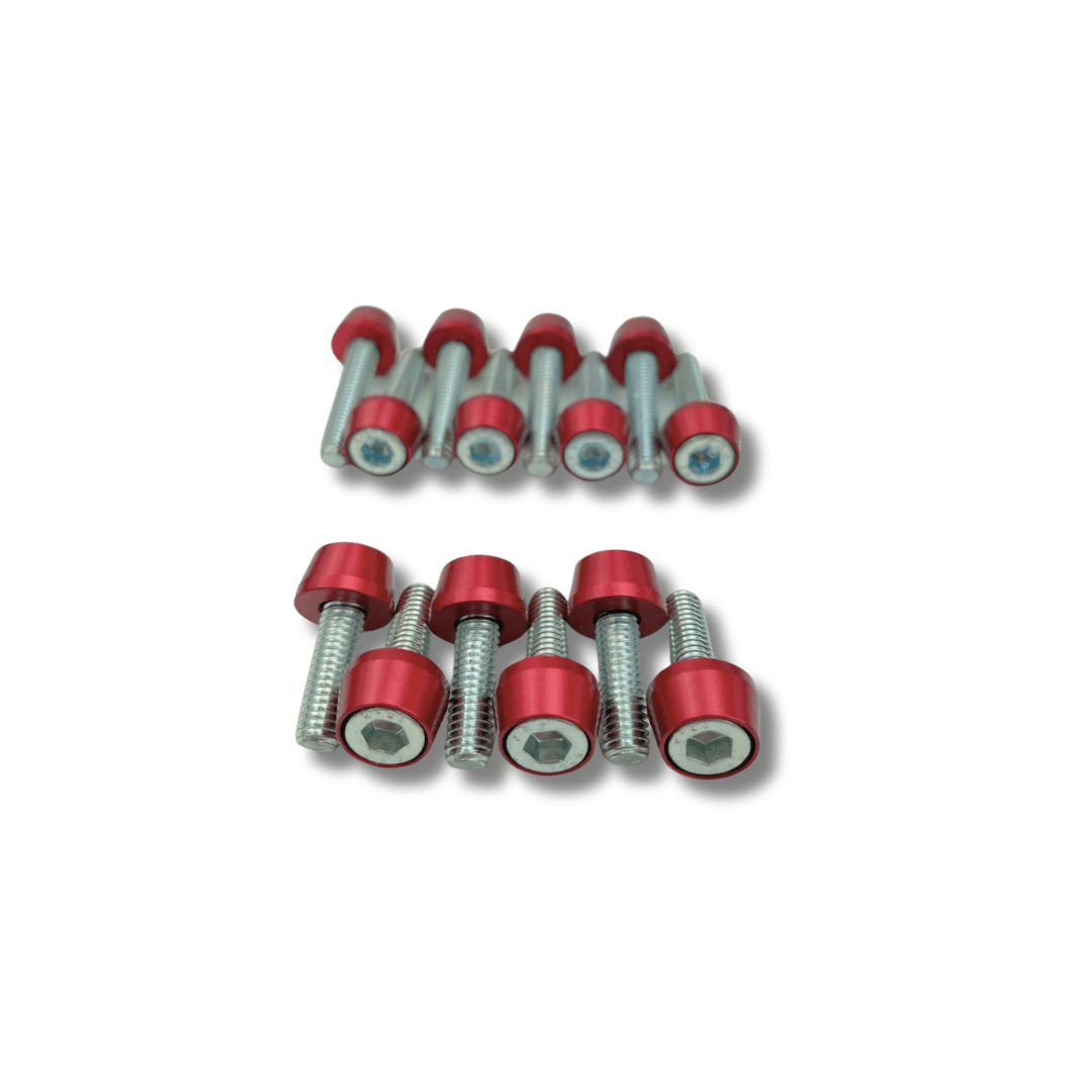 Platinum Racing Products Dress Up Washers Purple Rocker Cover Dress Up Bolt Kit to suit Mitsubishi Evo 1-3 SR