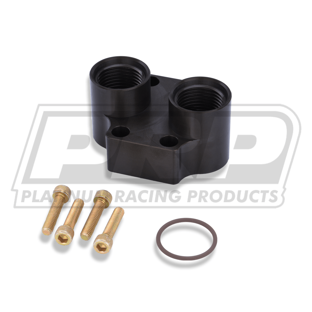 Platinum Racing Products Kinsler Fuel Pump Dual Entry / Duel Feed Fitting SR