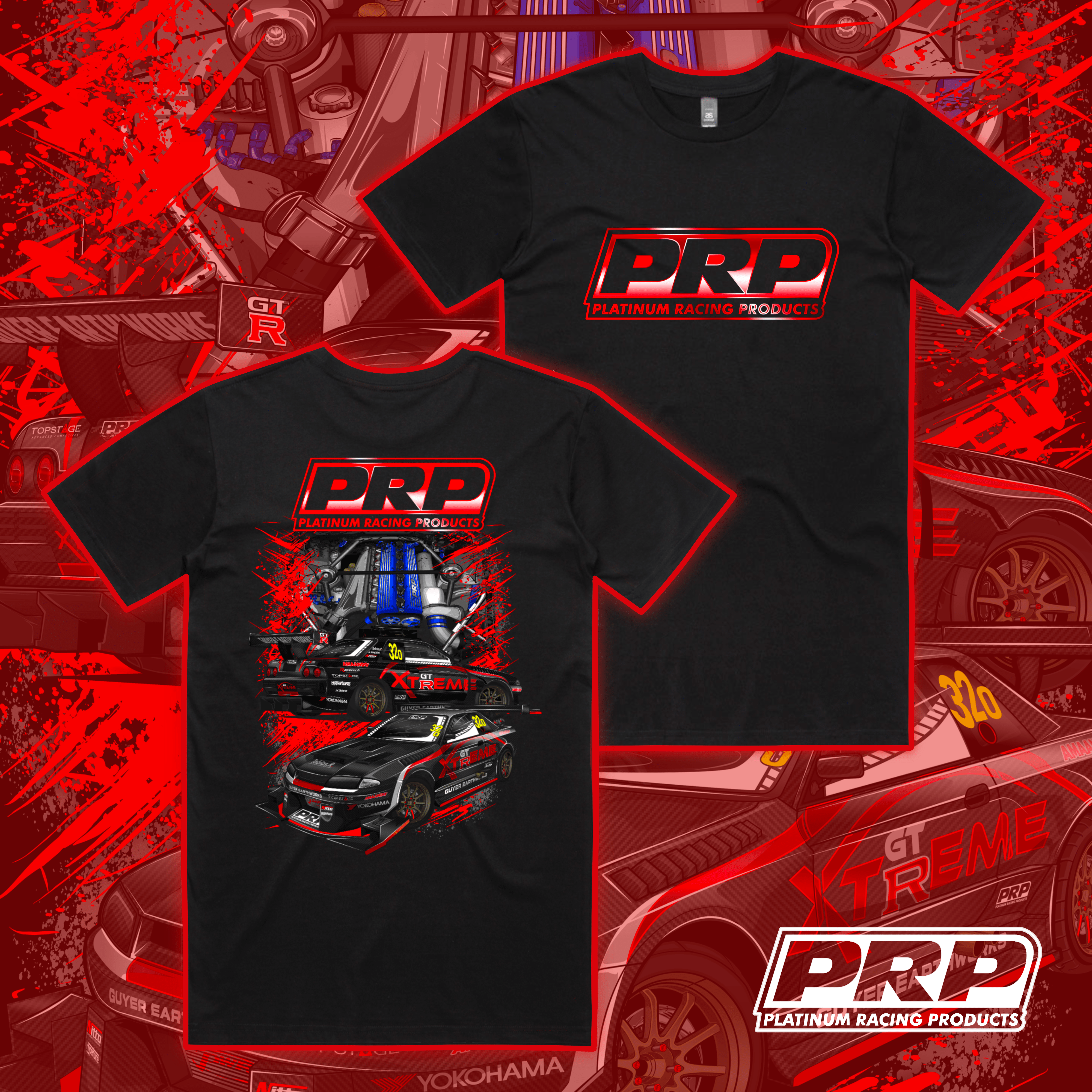 Platinum Racing Products Merchandise XS Xtreme GT-R Shirt SR