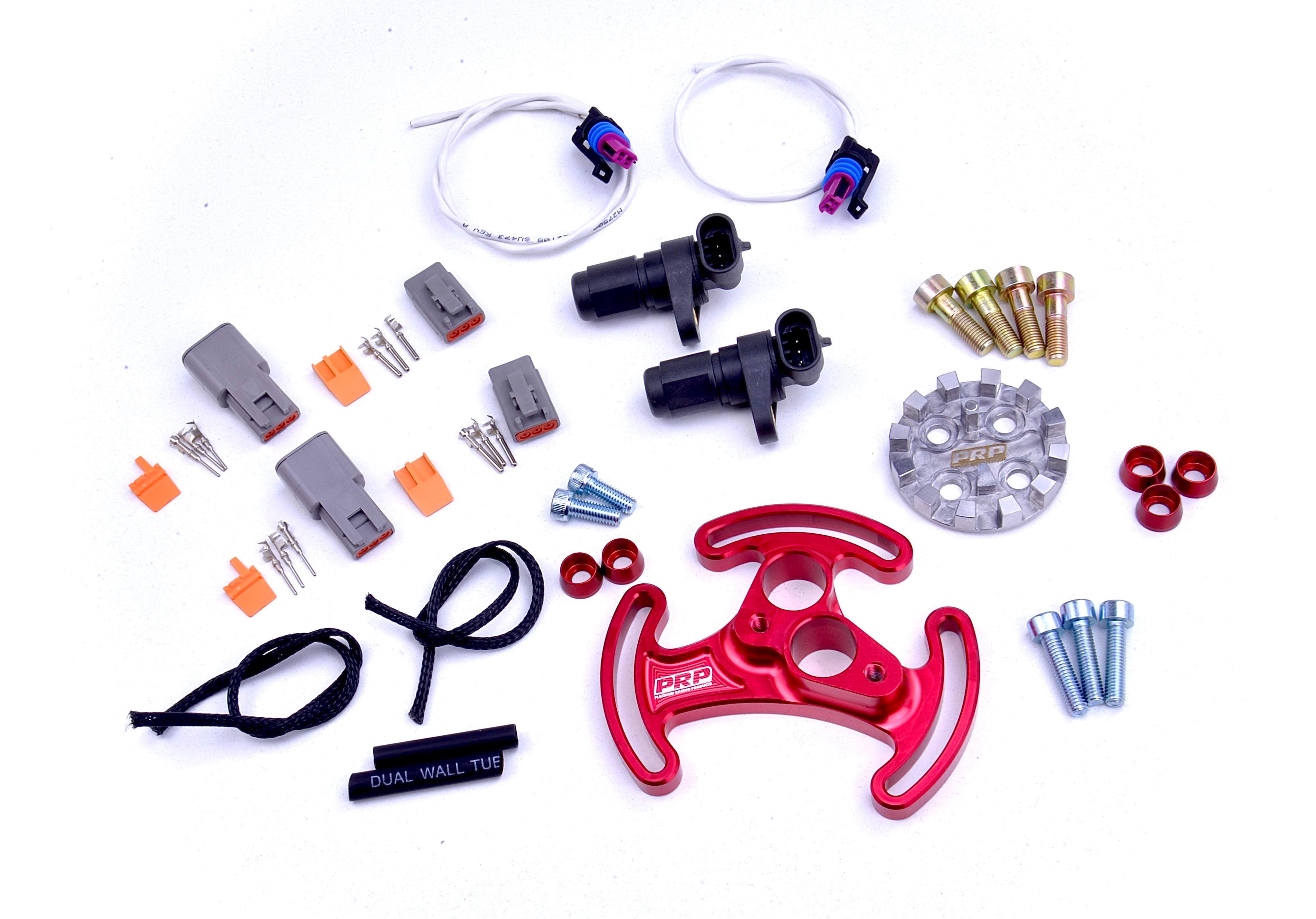 Platinum Racing Products Trigger Kit 12 Tooth / Cam Sensor Trigger Plate in Black CAS Replacement Trigger Kit 'Nissan CA18' SR