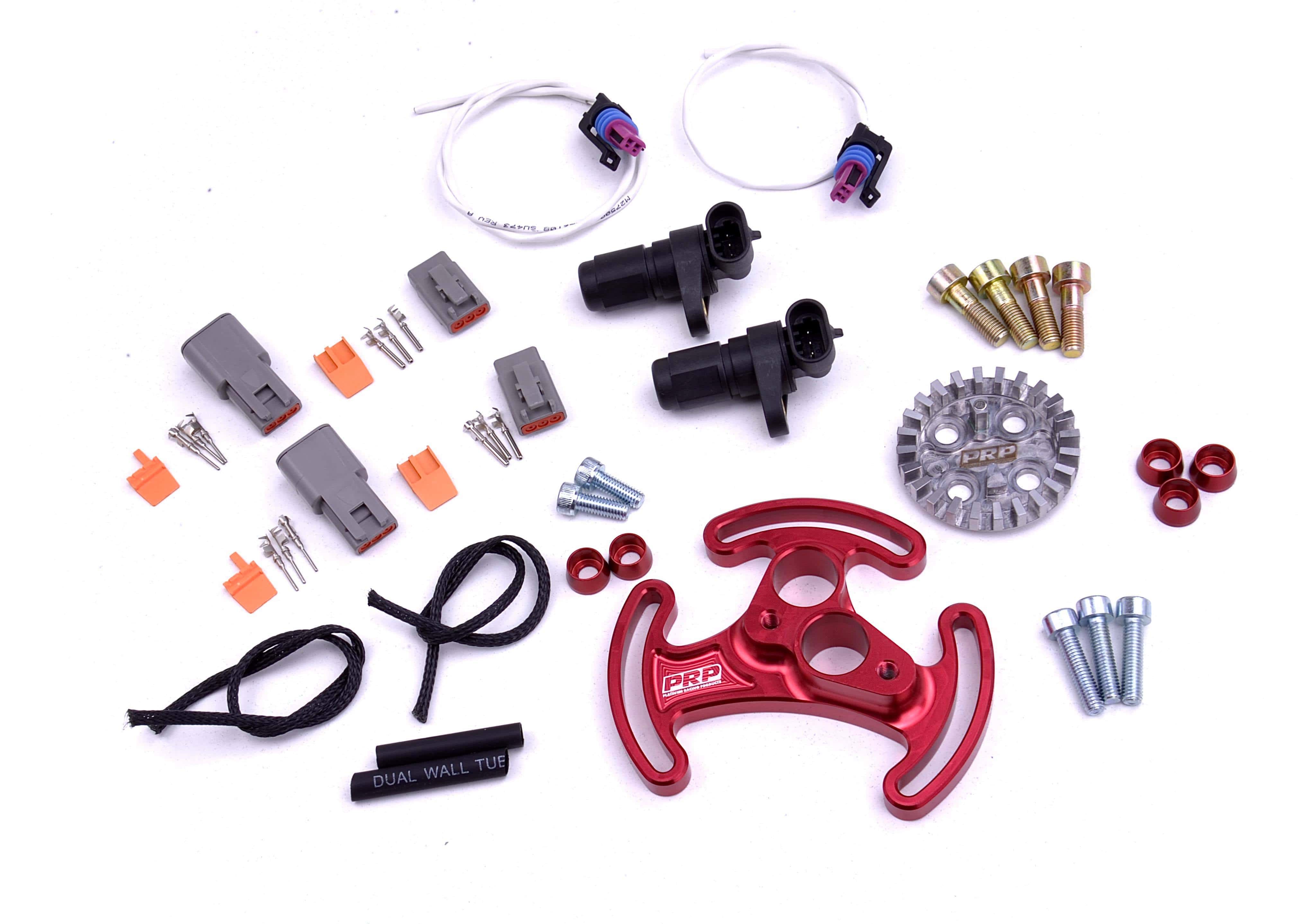 Platinum Racing Products Trigger Kit 24 Tooth / Cam Sensor Trigger Plate in Black CAS Replacement Trigger Kit 'Nissan CA18' SR