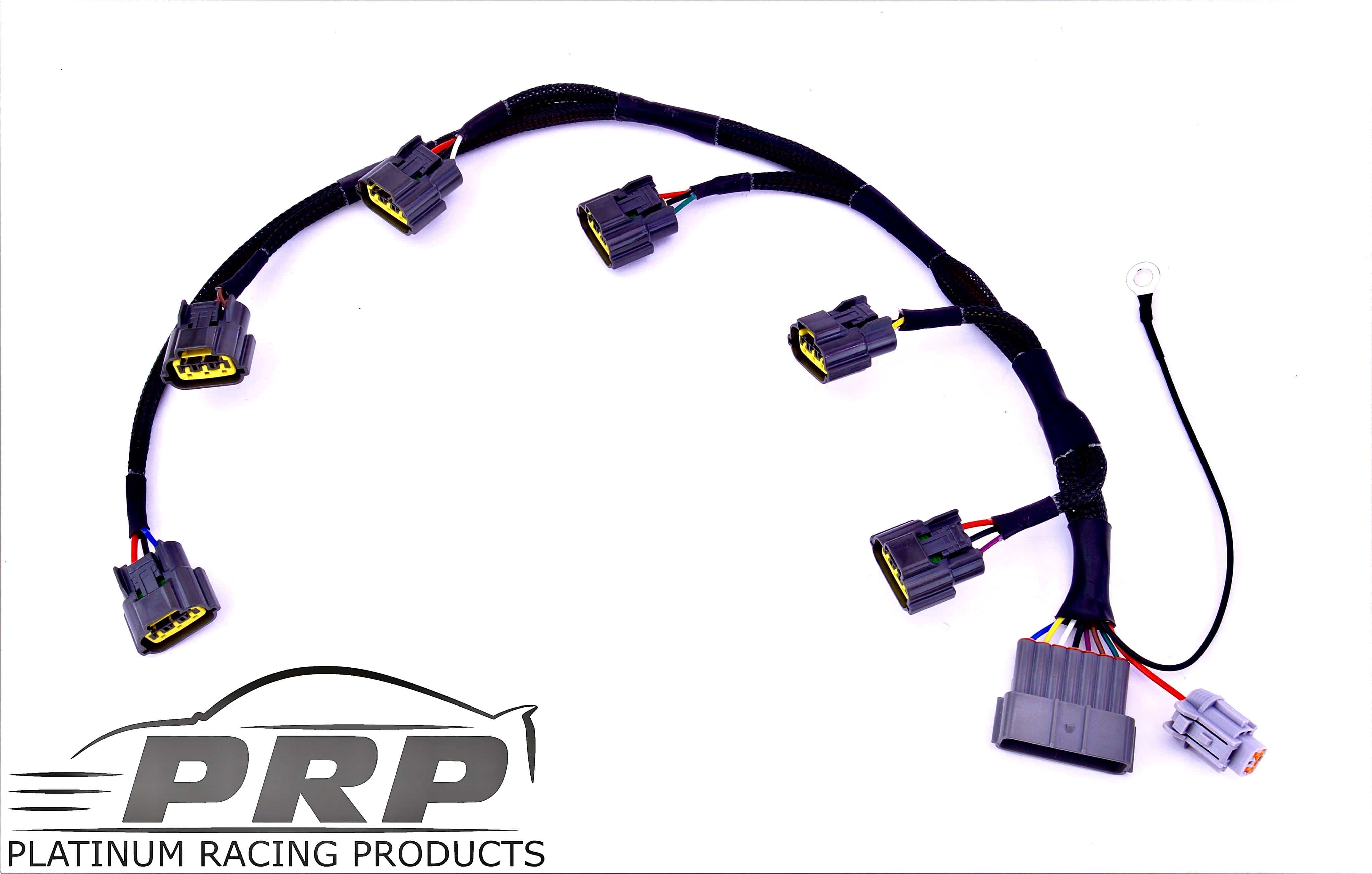 Platinum Racing Products Wiring Harness RBLOOM2 - R33 RB25 SERIES 1 with 7pin igniter delete (small 2pin grey power) Nissan RB Coil LOOM ONLY 'Pick-a-Variant' SR