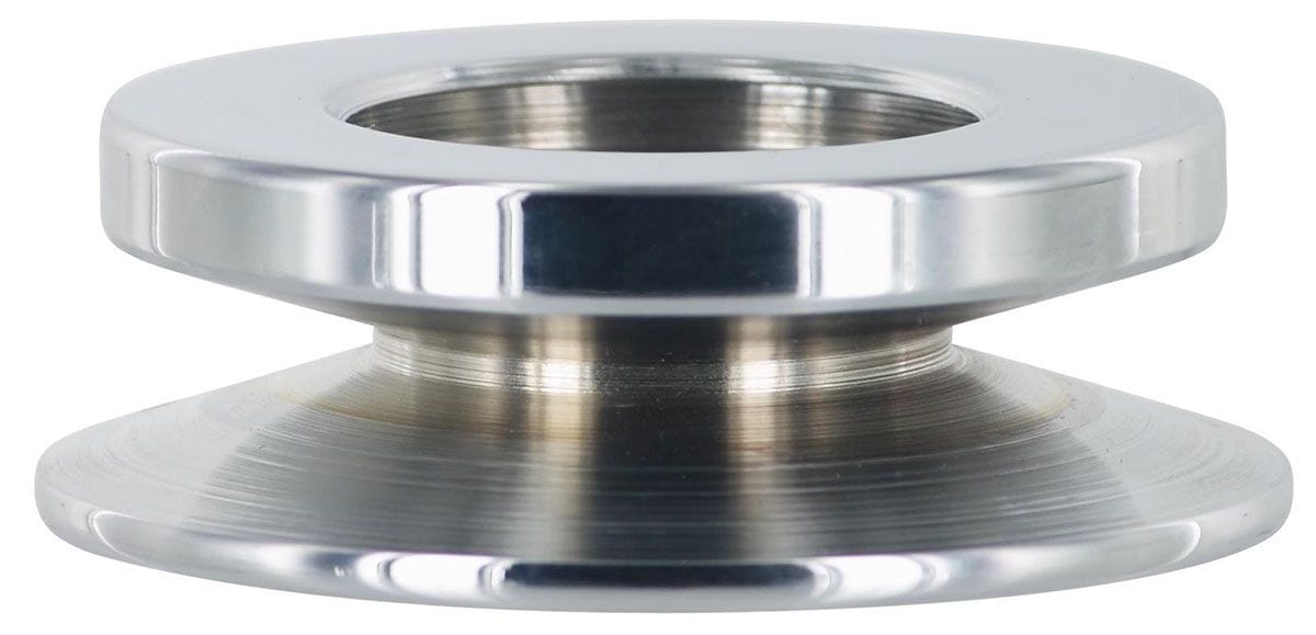 POWERMAST V-Belt, 10mm wide x 54mm O.D. Powermaster Replacement Alternator Pulley PM110 SR