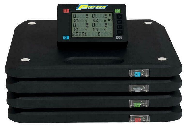 PROFORM 15" x 15" Scale Pads, 7000lb (3175kg) Proform Wireless Vehicle Scales PR67644 SR