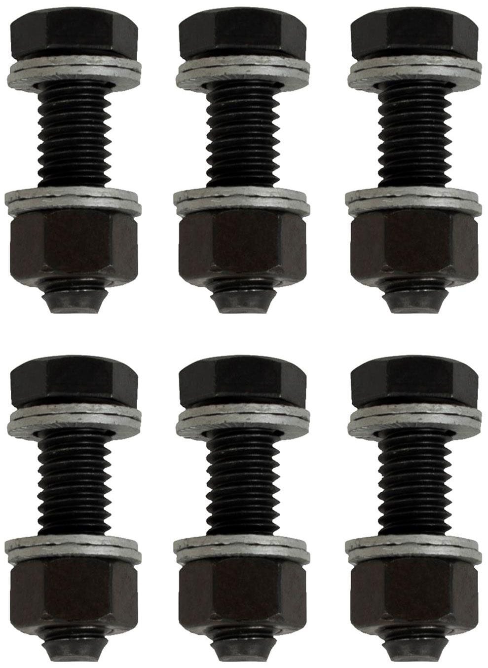 PROFORM 3/8" x 1" UHL (6-pack) Proform Wedge-Locking Exhaust Collector Bolts PR66757 SR