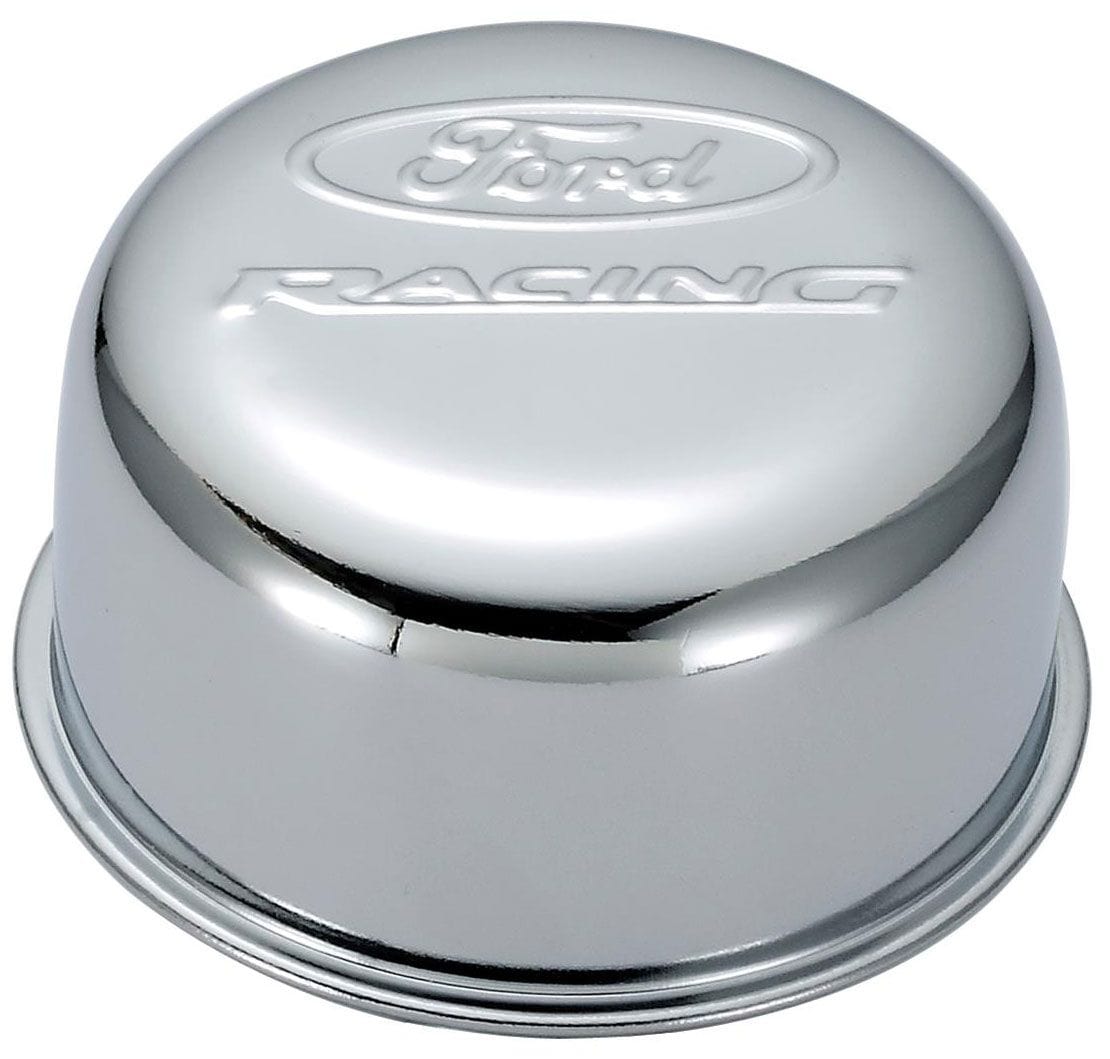 Proform Chrome 3" Diameter with Ford Racing Logo Proform Valve Cover Breather Twist-On Style PR302-200 SR