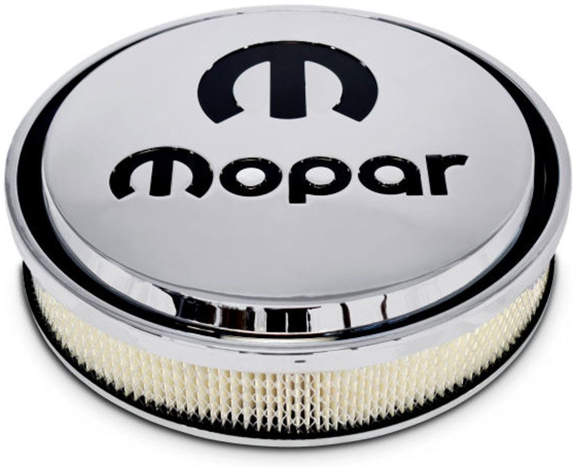 PROFORM Polished Finish with Black Emblem Proform Slant Edge MOPAR Air Filter Assembly PR440-833 SR