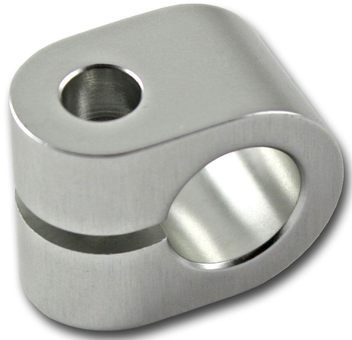 PROWERKS Full Clamp for Push/Pull Cables Pro Werks Pro Grip - Silver PWC73-376 SR