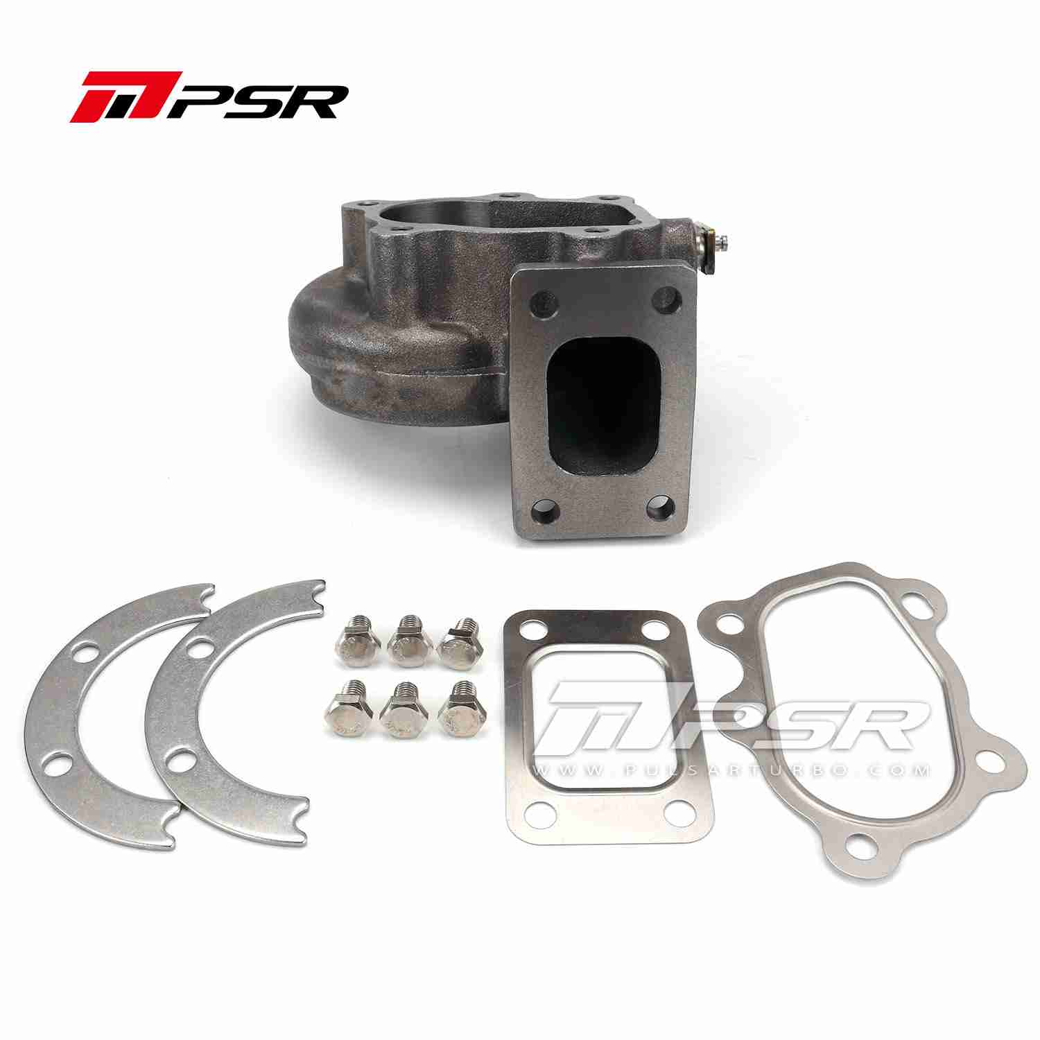 Pulsar Turbochargers 0.64A/R IWG, T25 Inlet, 5 Bolt Outlet PSR PTX28 Gen1 Gen2 Turbine Housings for PSR2860 PSR2867 PSR2871 Turbos SR