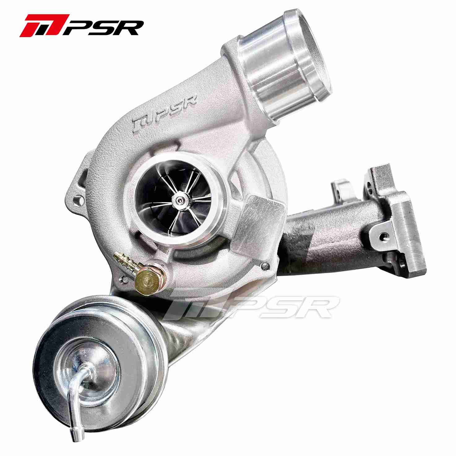 Pulsar Turbochargers Complete Turbocharger / Stamping Actuator 3.8-4psi PSR Upgraded Billet Compressor Wheel Turbocharger Bolt on 2016-2021 Polaris RZR XP Turbo SR