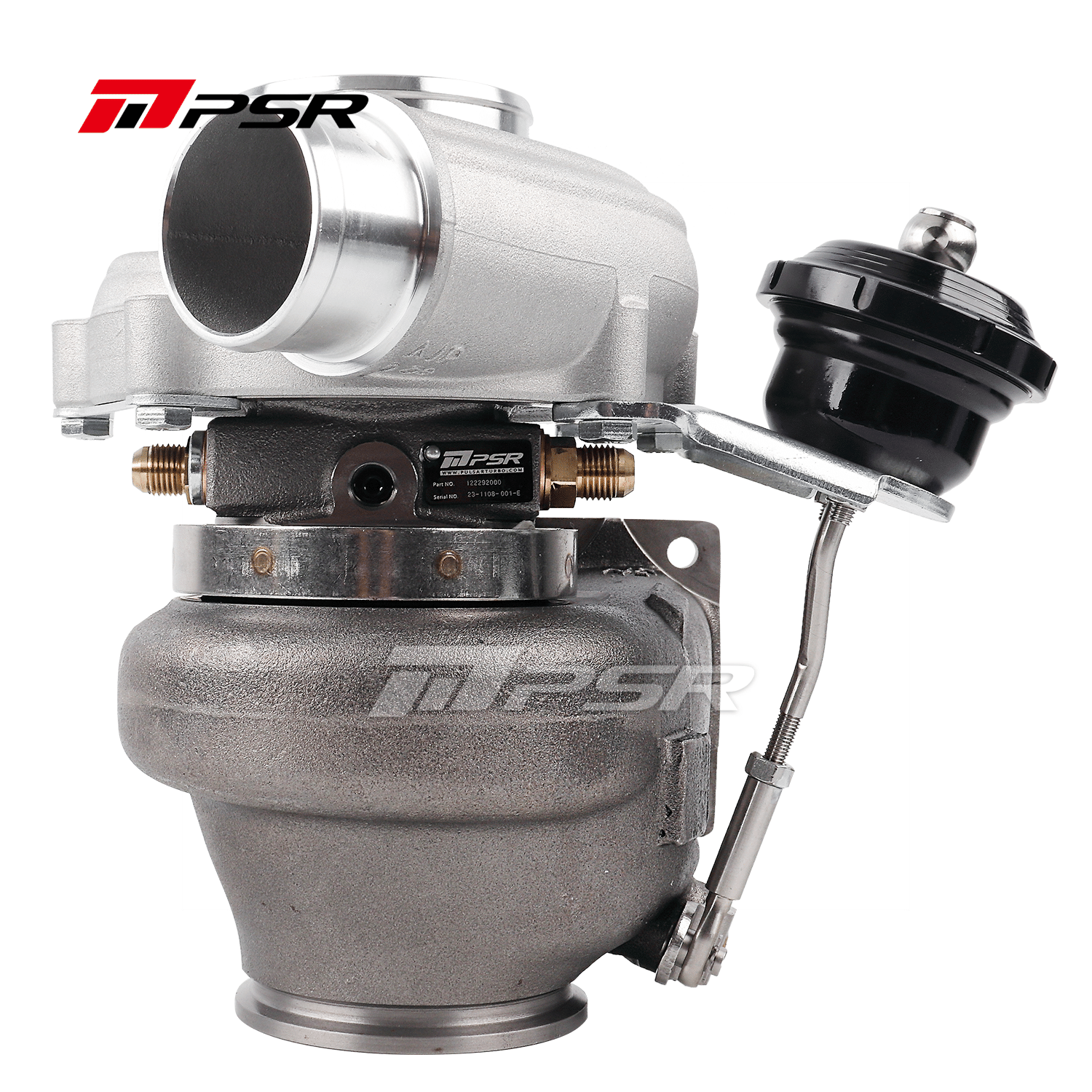 Pulsar Turbochargers PSR 5449A Curved Point Milled Compressor Wheel Dual Ball Bearing Turbocharger HP Rating 660 SR
