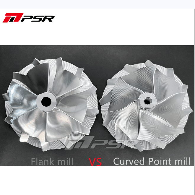 Pulsar Turbochargers PSR 8582G Curved Point Mill Compressor Wheel Dual Ball Bearing Turbocharger SR
