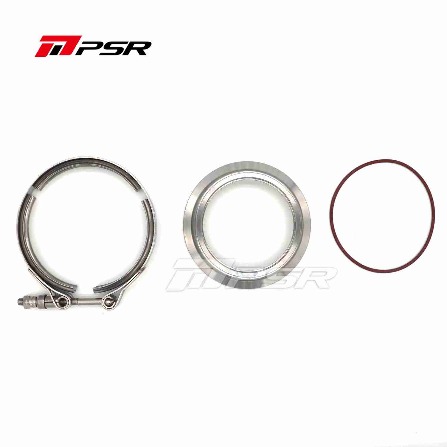Pulsar Turbochargers PSR Stainless Steel V-Band 3â€/3.5†Flange&Clamp Kits for PRO PTG75 PT/X42 PT/X45 PT/X47 PT/X50 PT/X55 400 etc. Compressor Outlet SR
