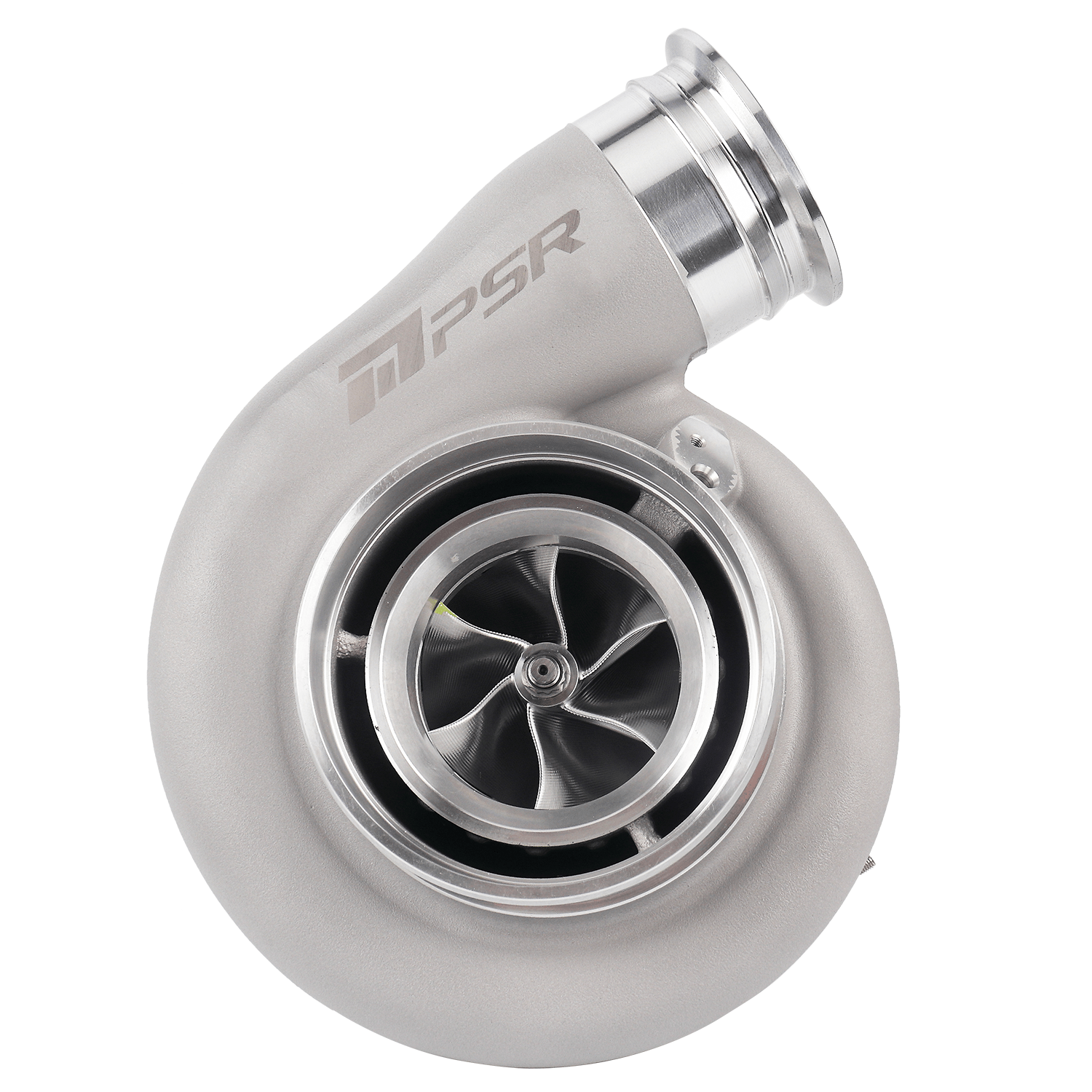 Pulsar Turbochargers Standard / 87.4/81.7mm / without Turbine Housing PSR 485 Journal Bearing Curved PointMilled Billet Compressor Wheel Turbocharger SR