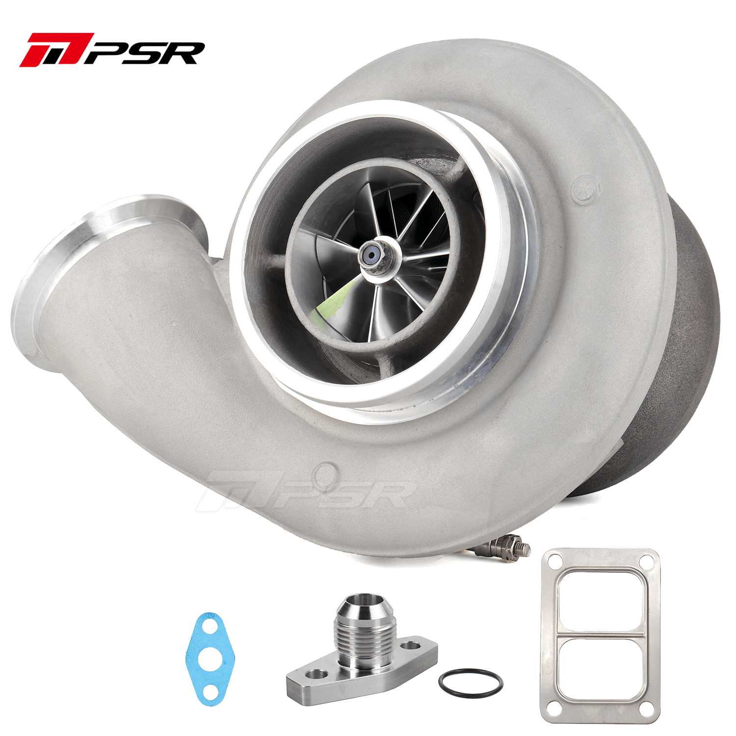 Pulsar Turbochargers Standard / T6(Divided) 1.15 A/R PSR 475DG DUAL BALL BEARING TURBO BILLET COMPRESSOR WHEEL SR