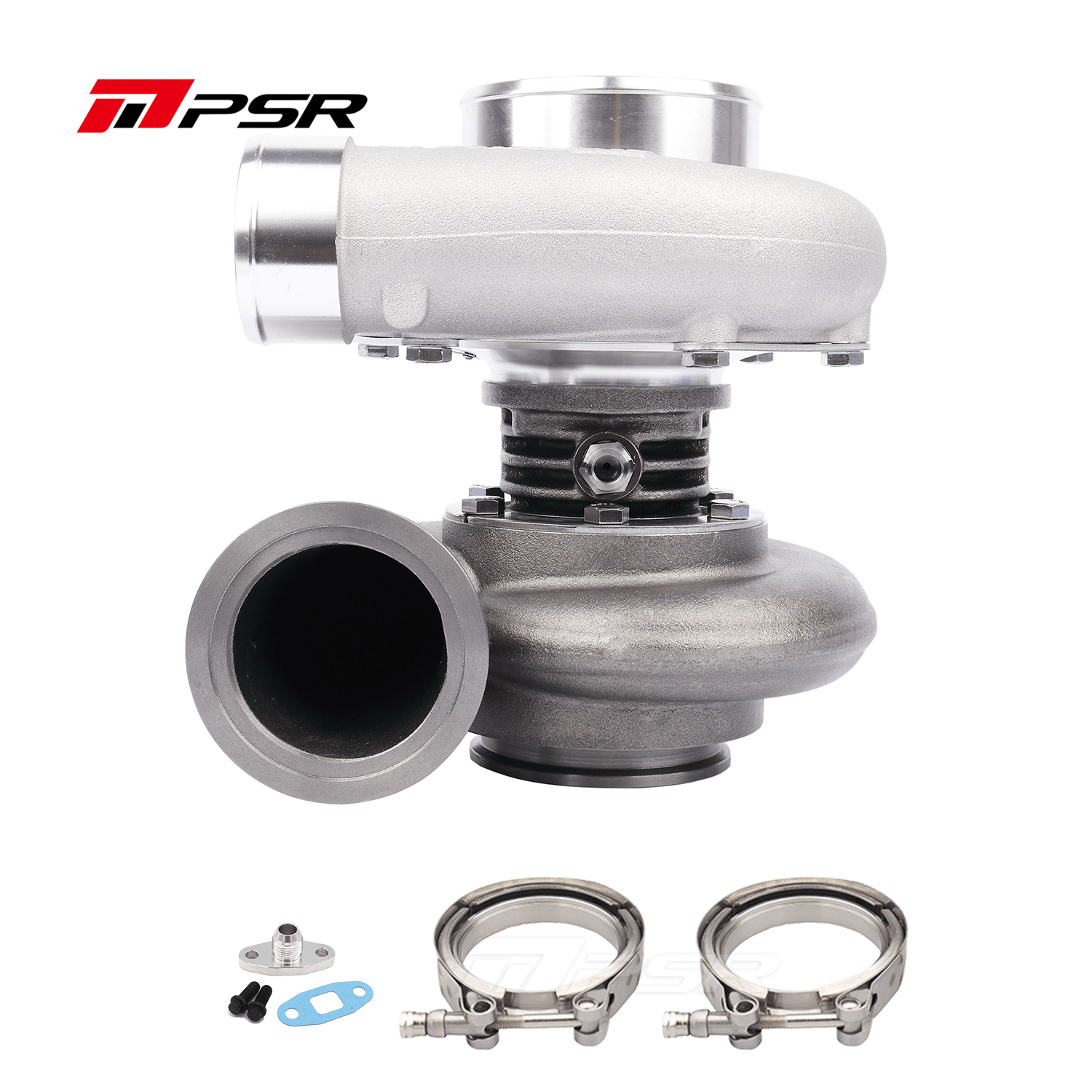 Pulsar Turbochargers Standard / Vband Inlet&Outlet 0.96A/R 6466E Ball Bearing Turbo UP to 900HP SR