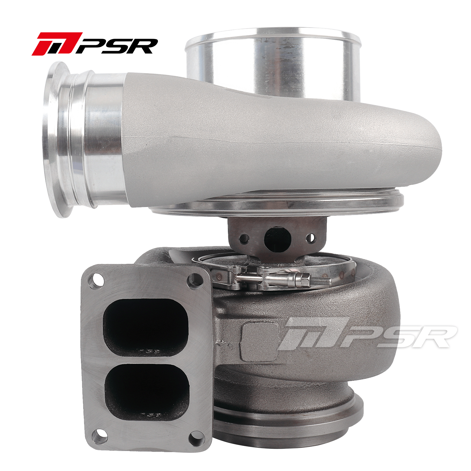 Pulsar Turbochargers T51R MOD / 96/88mm / T6 divided 1.45 A/R PSR 485G Journal Bearing Curved Point Milled Billet Compressor Wheel Turbocharger SR