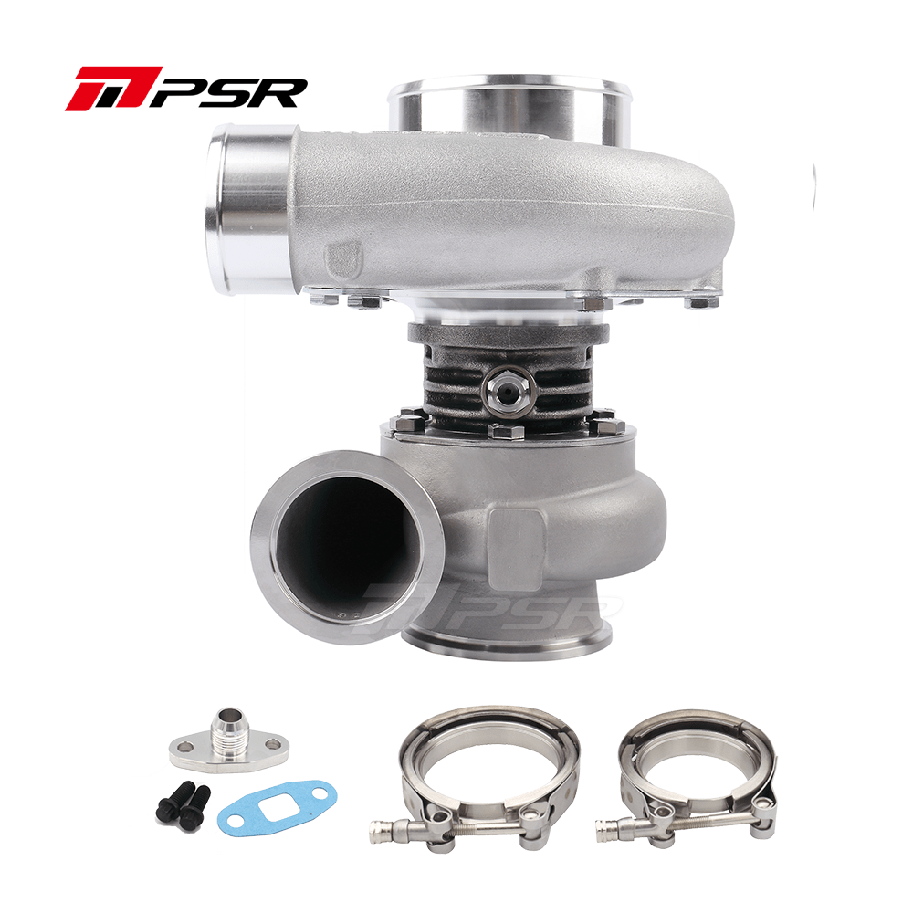 Pulsar Turbochargers T51R MOD / Vband Inlet, Vband Outlet, 0.82A/R Stainless Steel 6766E Ball Bearing Turbo UP to 935HP SR