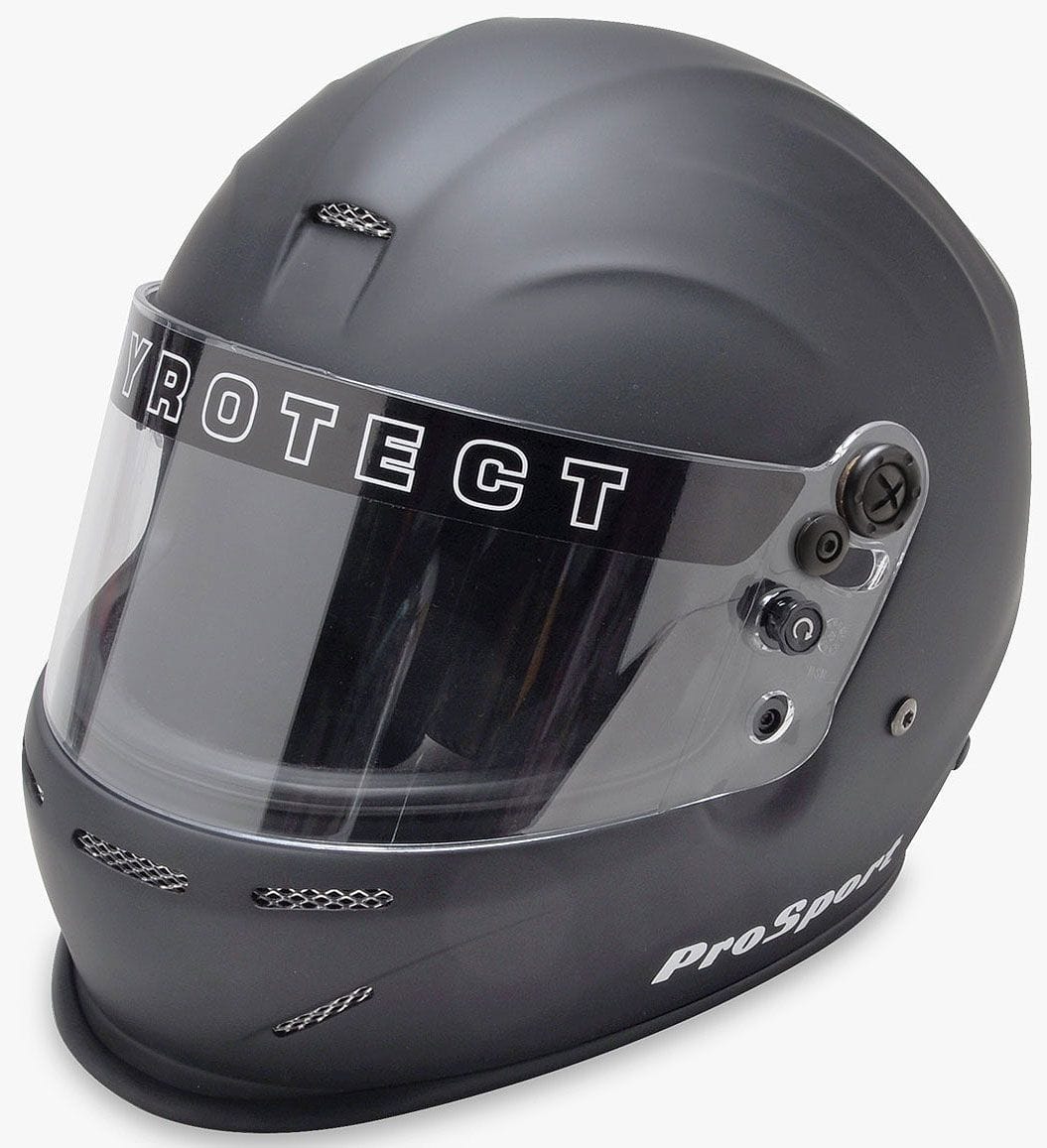 PYROTECT SA2020 Rated Pyrotect Safety Equipment ProSport Helmet with Duckbill, Flat Black, X-Large PYHB802520 SR