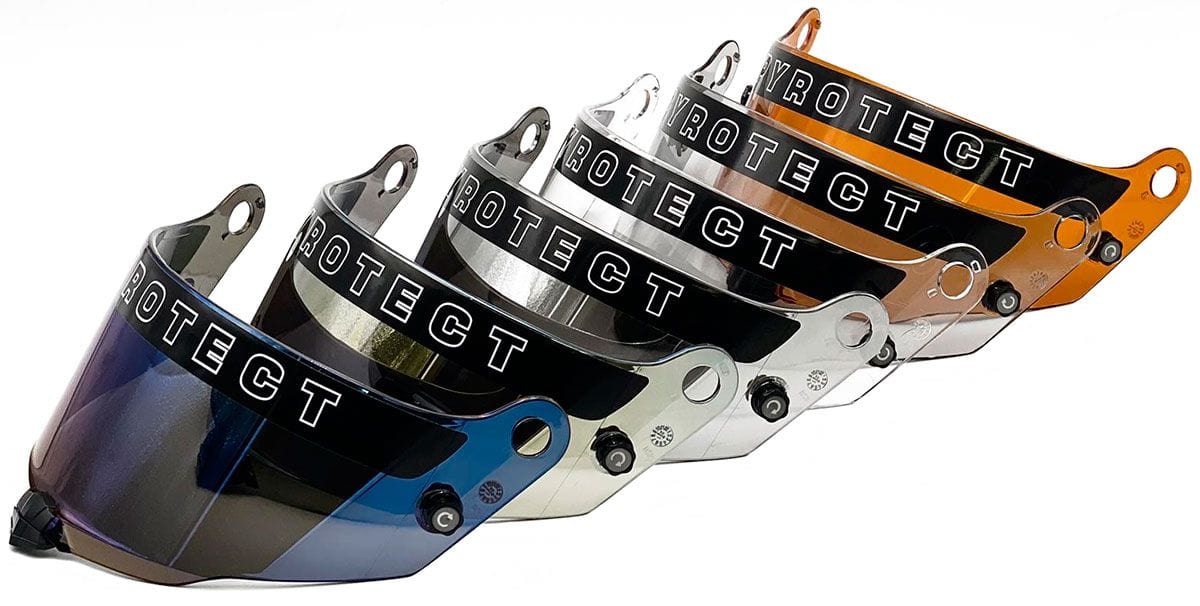 Pyrotect Safety Equipment Pyrotect Safety Equipment Helmet Visor / Shield, Blue Iridescent PYHS200420 SR