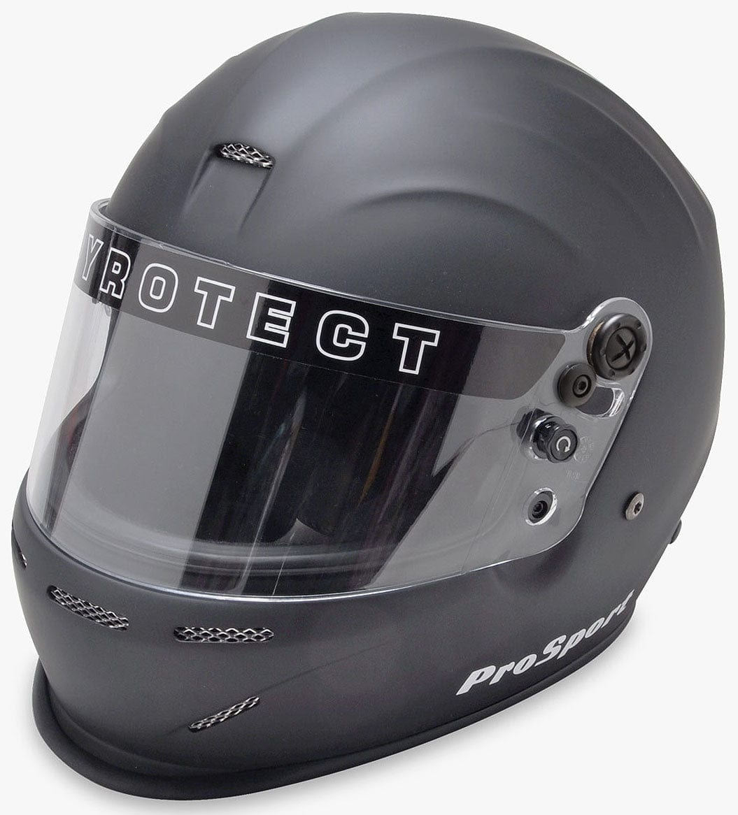 Pyrotect Safety Equipment SA2020 Rated Pyrotect Safety Equipment ProSport Helmet with Duckbill, Flat Black, X-Small PYHB802120 SR
