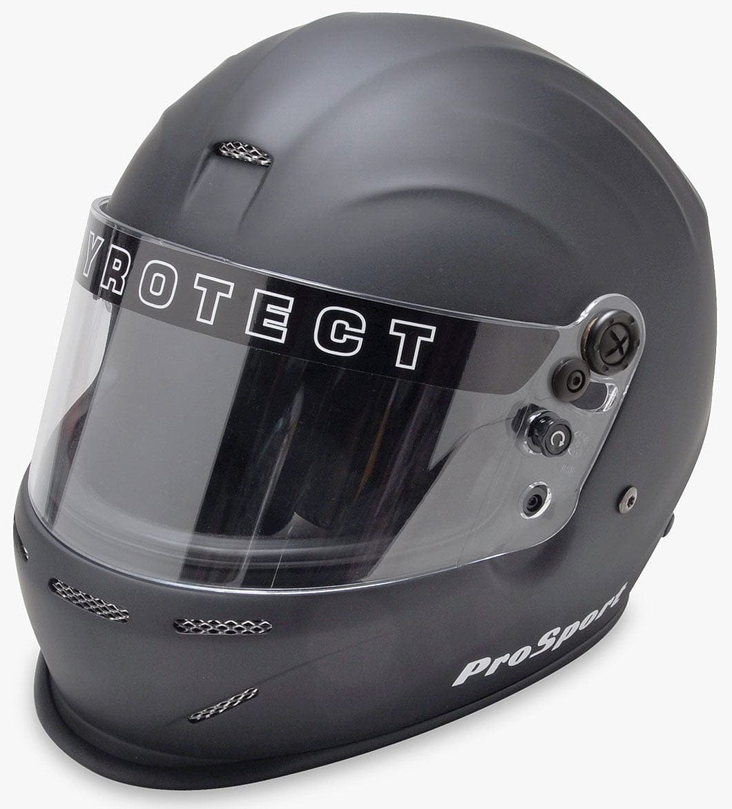 Pyrotect Safety Equipment SA2020 Rated Pyrotect Safety Equipment ProSport Helmet with Duckbill, Flat Black, XXX-Large PYHB802720 SR