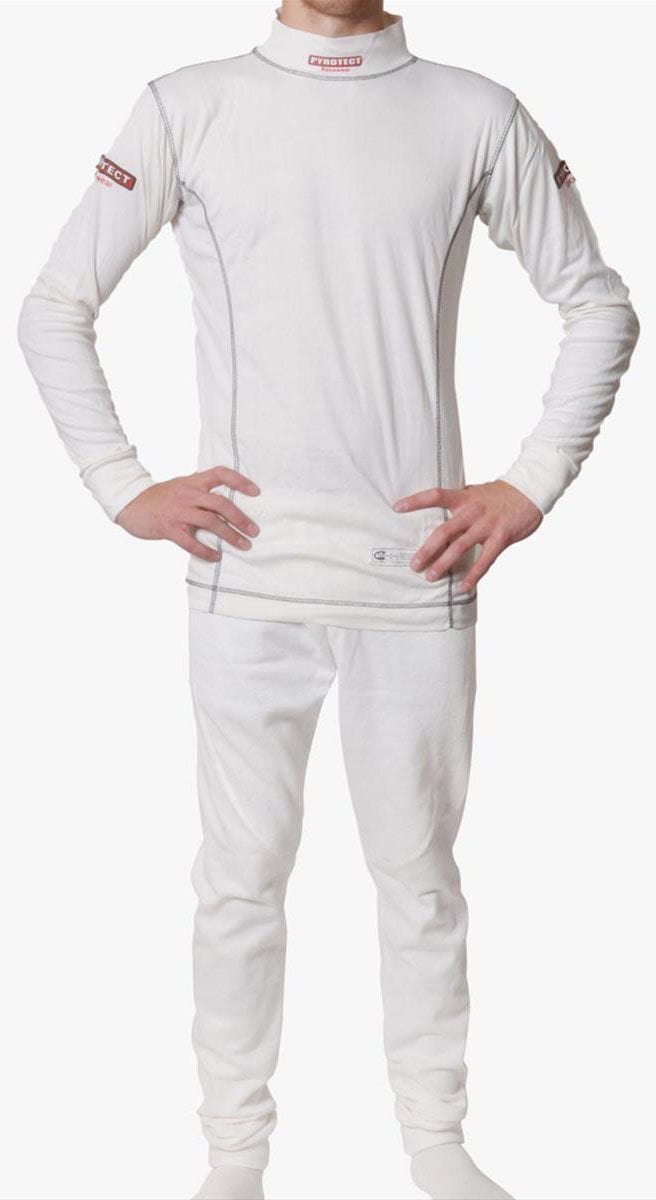 Pyrotect Safety Equipment White, SFI Approved Pyrotect Safety Equipment Inner Wear Bottom (X-Large) PY4710500 SR