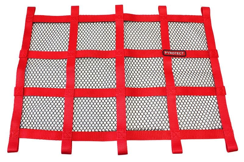 PYROTECT SFI 27.1 Rated Pyrotect Safety Equipment Window Net (Red) 18" x 24" PYNX50592 SR